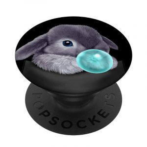 Agarre PopSockets móvil y tablet Conejo y Chicle